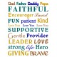 8 1/2 x 11 Dad Father Daddy Papa Plaque